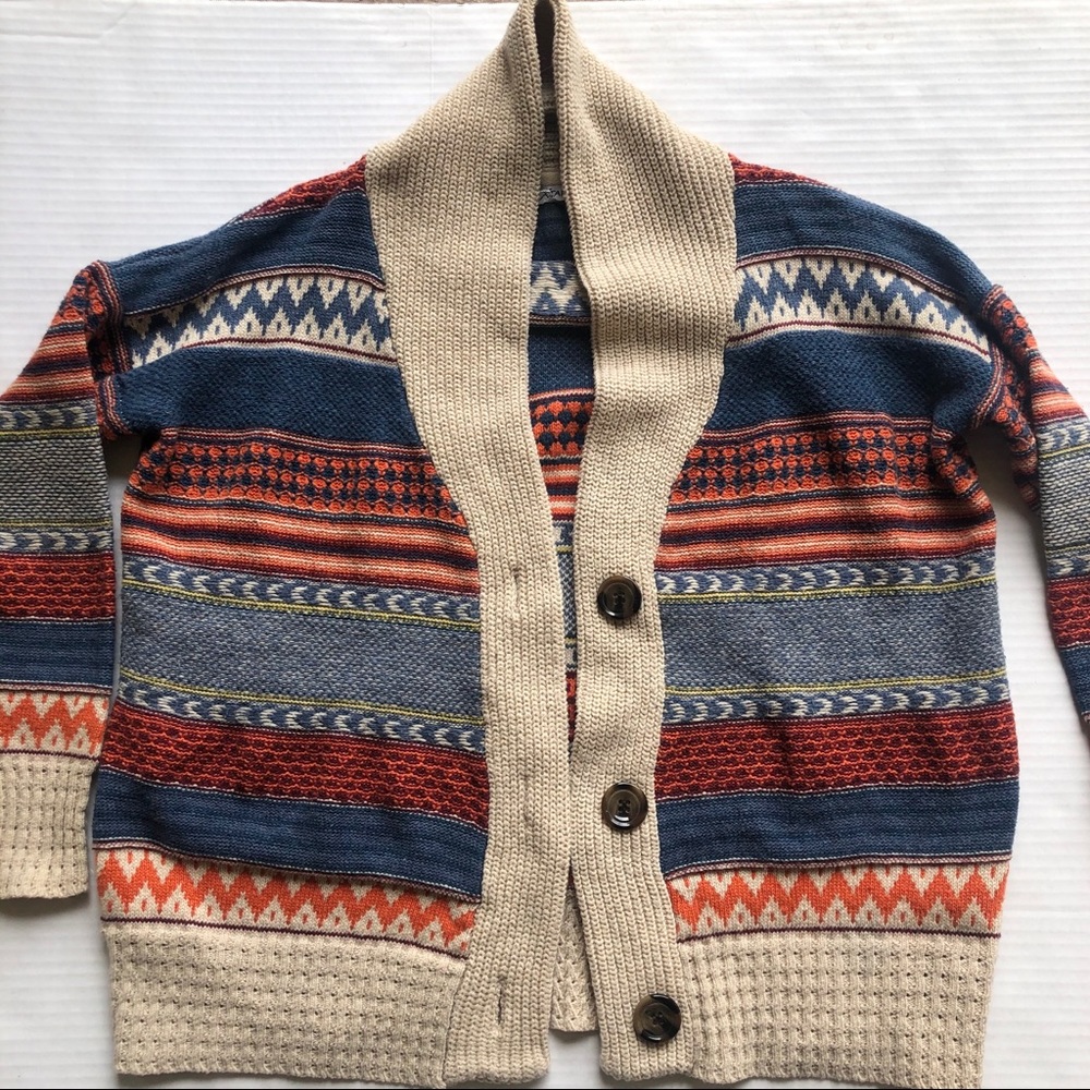 Xtaren Multicolor Patterned Cardigan